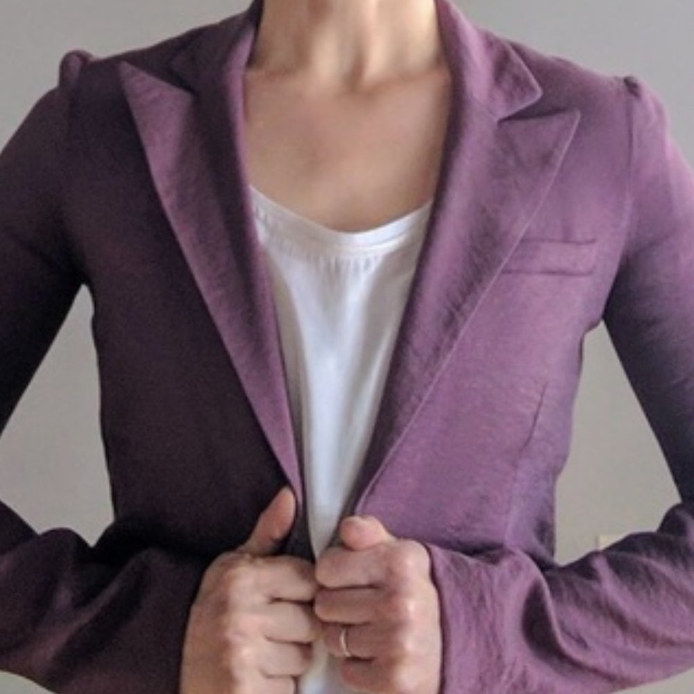 Binetti metallic blazer